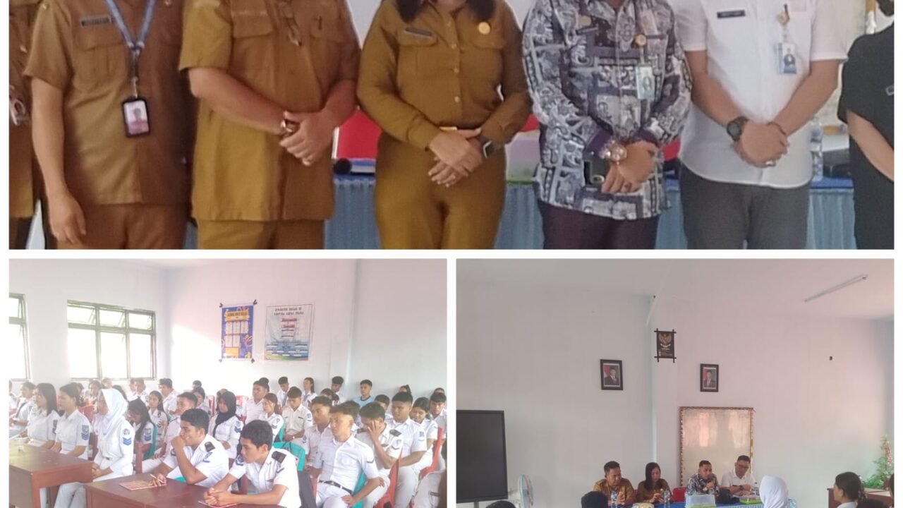 SMKN 3 Bitung Laksanakan Kegiatan Sosialisasi Memberikan Pencerahan Dan Pembinaan Hukum Oleh LKBH Korpri Sulawesi Utara