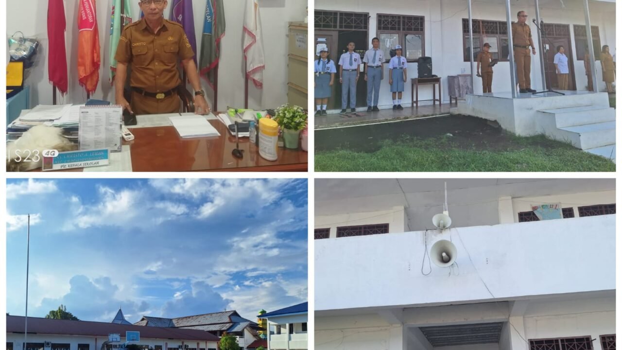 SMKN 1 Bitung Laksanakan Upacara Bendera Memperingati Hari Pendidikan Nasional