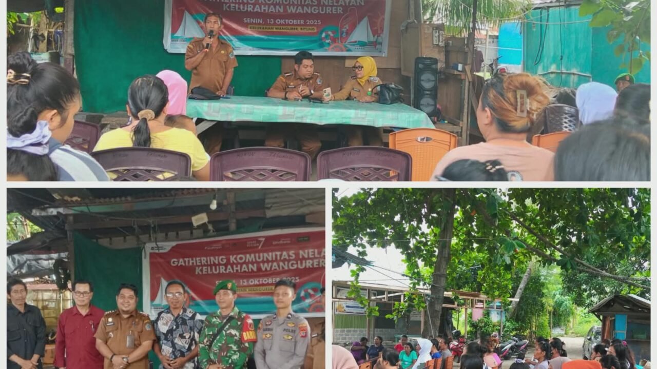 Pemerintah Wangurer Gelar Sosialisasi Status Lahan Pesisir, Nelayan Tegaskan Hanya Menempati Untuk mencari nafkah Bukan untuk Menguasai Tanah Milik negara