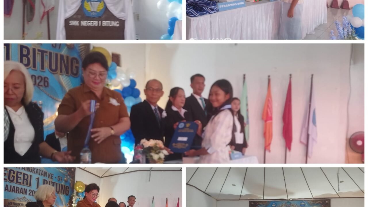 Purnawiyata Angkatan Ke 57 SMKN 1 BITUNG Terlaksana Dengan Penuh Suka Cita